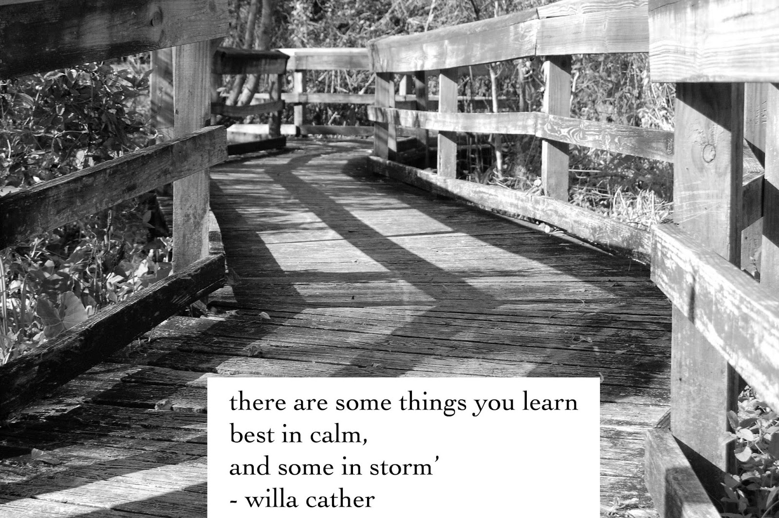 Wise Words Wednesday: In Calm in Storm