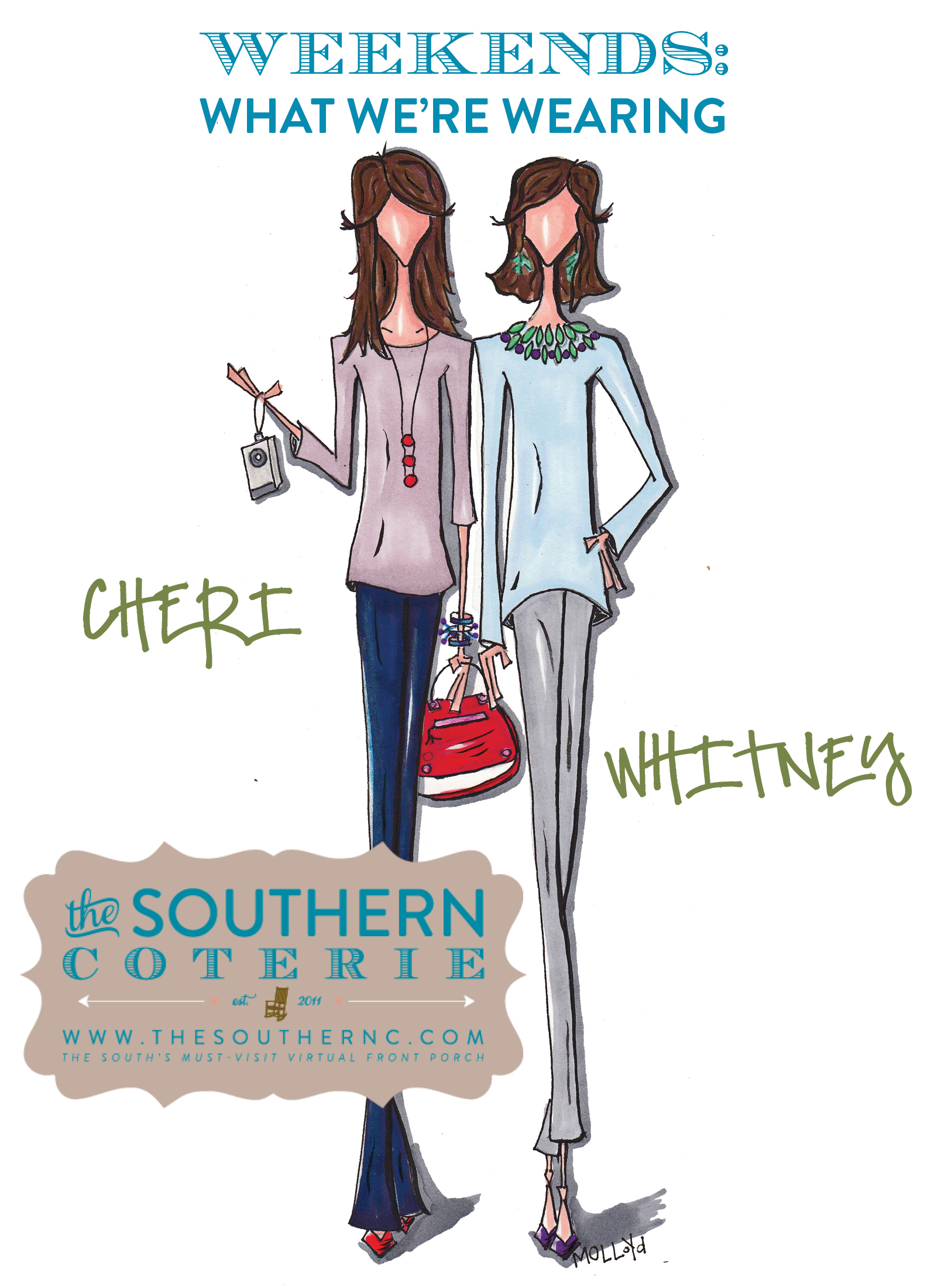 WEEKENDS: What We’re Wearing (Cheri & Whitney)