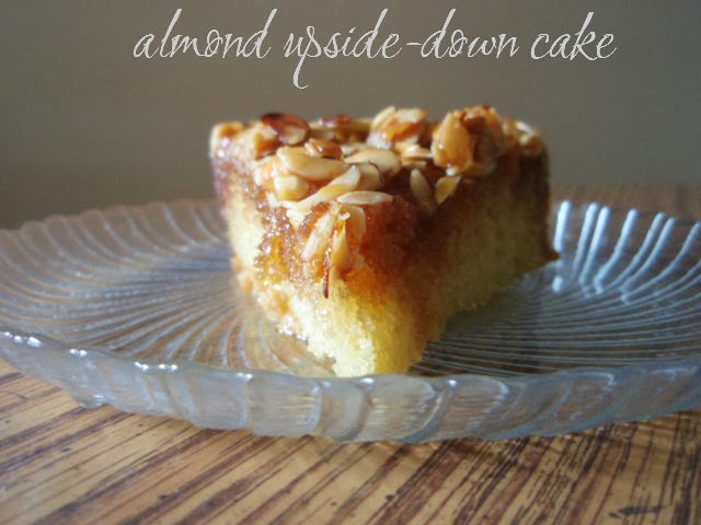 Almond Upside-Down Cake