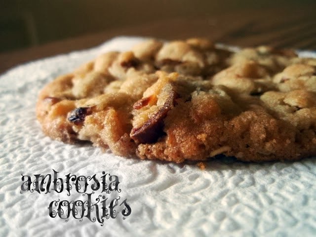 Ambrosia Cookies