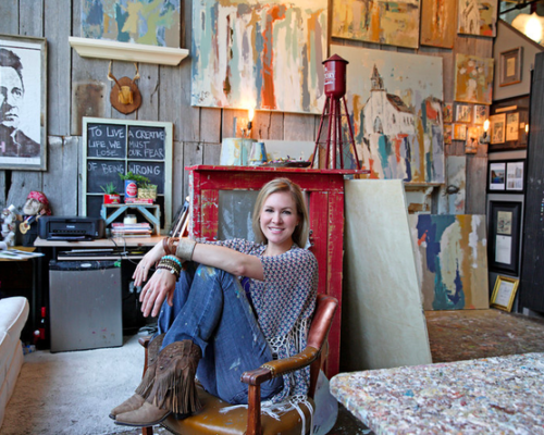 Creativity – In the Studio with Artist Deann Hebert