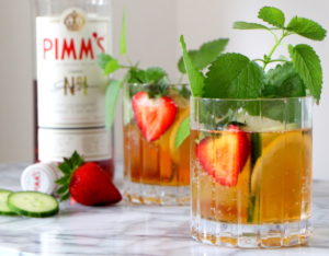 The Southern Coterie blog: "Pimm's Cup Recipe" by Arielle Goldman of Scotch and Nonsense