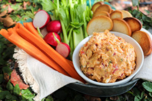 The Southern Coterie blog: "Pimento (Goat) Cheese Spread Recipe" by Danielle Wecksler