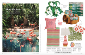 Southern C Summit alum Catherine Austin designs a flamingo-inspired room in Coastal Living magazine