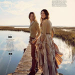 Southern Coterie alum and wardrobe stylist Erica Hanks styling Twine and Twig Style for Garden and Gun magazine
