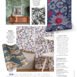 Floral wallpaper from Southern C Summit alum Mitchell Black featured in Better Homes & Gardens magazine