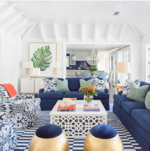 The Southern Coterie: Summit Alums we Spied in July 2018 - A Johnson Vann Interiors designed home shot by Kelli Boyd Photography featured in Southern Home magazine