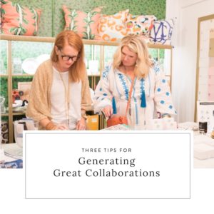 The Southern Coterie blog: "Three Tips for Generating Great Collaborations"