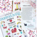 The Southern Coterie: Summit Alums we Spied in August 2018 - Libbie Summers' sprinkles featured in Country Living Magazine