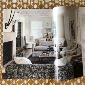 The Southern Coterie: Summit Alums we Spied in September 2018 - An interiors project by BMA At Home/BMA Designs featured across wight pages in the October 2018 issue of Better Homes & Gardens magazine (photo: Laurey Glenn)