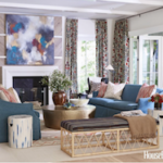 The Southern Coterie: Summit Alums we Spied in October 2018 - Art by Melissa Payne Baker in the November issue of House Beautiful magazine and in the House Beautiful Whole Home Project