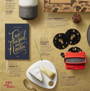 The Southern Coterie: Summit Alums we Spied in November 2018 - A marble cheeseboard from Dear Keaton in the December 2018 issue of Good Housekeeping magazine