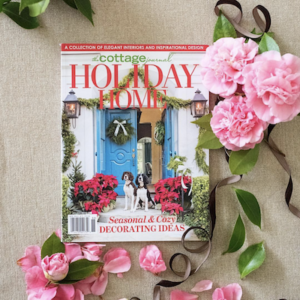 The Southern Coterie: Summit Alums we Spied in November 2018 - Hoffman Media, Lavin Label, Kelli Boyd and Lauren Hopkins collaborating on the cover of The Cottage Journal's Holiday Home issue (photo: Kelli Boyd Photography)