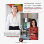 The Southern Coterie: Summit Alums we Spied in November 2018 - Laura Mixon Camacho of The Mixonian Institute and Louise Pritchard of Pritchard Volk Consulting collaborating on a free webinar on combatting the "Queen Bee Syndrome" in business