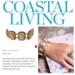 The Southern Coterie: Summit Alums we Spied in December 2018 - Croghan's blue goldbug bracelet featured in Coastal Living's gift guide