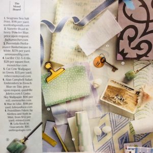 The Southern Coterie: Summit Alums we Spied in January 2019 - Fabrics from Rebecca Atwood and Lulie Wallace in the January 2018 issue of Southern Living magazine