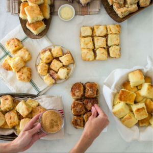 The Southern Coterie: Summit Alums we Spied in March 2019 – Carrie Morey of Callie's Charleston Biscuits and Brian Hart Hoffman of Bake From Scratch on Today Food