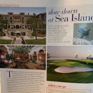 The Southern Coterie: Summit Alums we Spied in March 2019 – Sea Island Resort featured in Hoffman Media's Southern Home Magazine