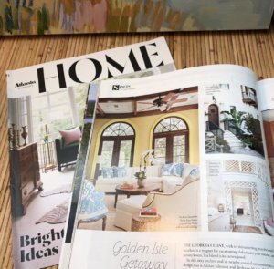 The Southern Coterie: Summit Alums we Spied in July 2019 - Alum Johnson Vann's "Golden Isles Getaway," Alum Johnson Vann's "Golden Isles Getaway," photographed by Kelli Boyd Photography, featured in Atlanta Home magazine﻿, photographed by Kelli Boyd Photography