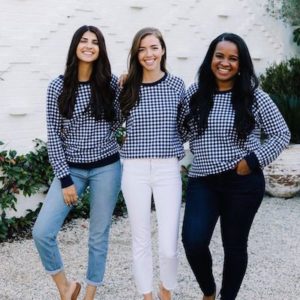 The Southern Coterie: Summit Alums we Spied in December 2019 - Draper James, Kelly Revels and Bryce Brock of The Park SSI/Vine Garden Market, and Caroline Bramlett of lcbstyle collaborate for Draper James Spring 2020 line photoshoot