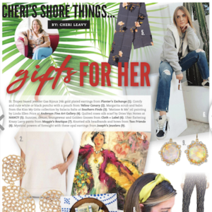 The Southern Coterie: Summit Alums we Spied in December 2019 - Salacia Salts featured in Cheri's Shore Things in the December issue of Coastal Illustrated