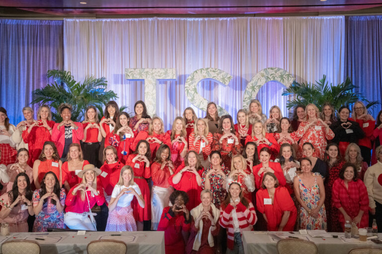 Southern C Summit Attendees wearing red