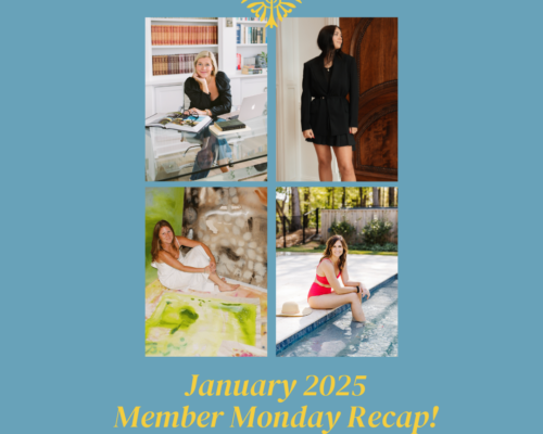 January Member Monday Recap