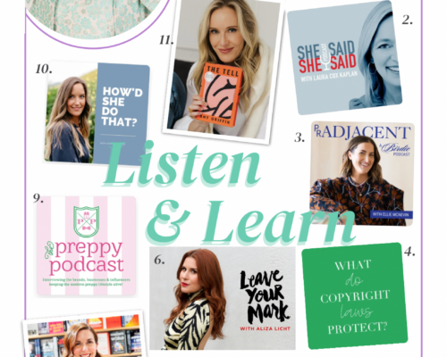 Cheri’s Coterie Crushes: Listen & Learn