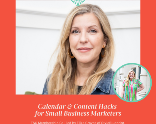 Membership Call Recap: Calendar & Content Hacks for Small Business Marketers