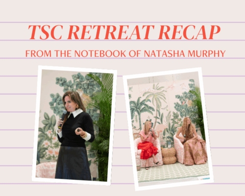 Retreat Recap: Day Three // From the Notebook of Natasha Murphy