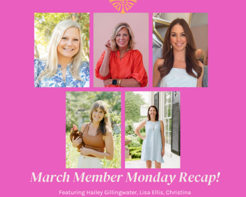 March Member Monday Recap
