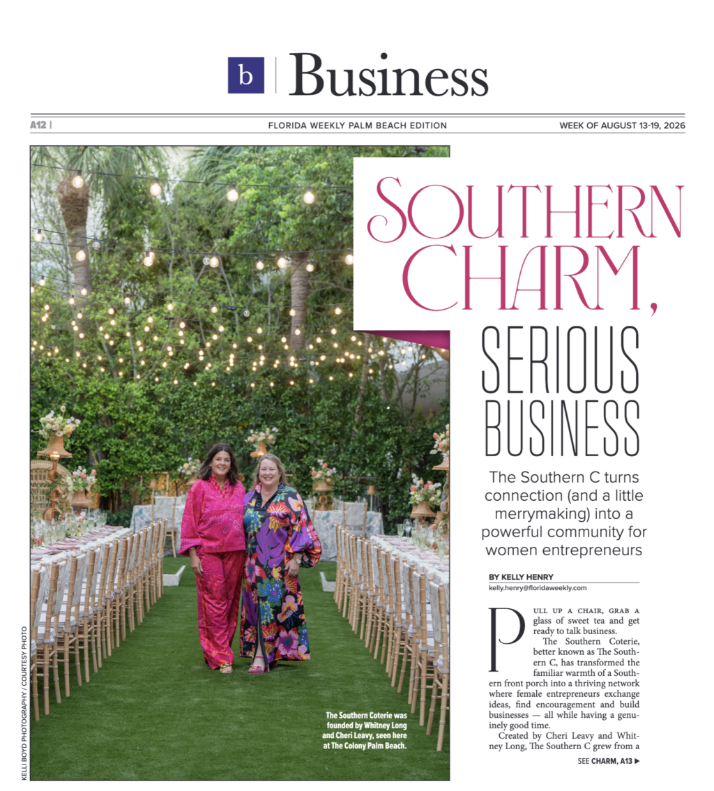 Florida Weekly: Southern Charm, Serious Business